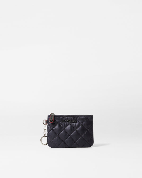 Black Flat Metro Key Pouch