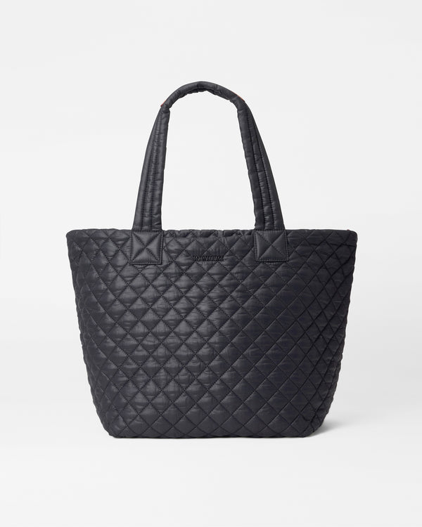 black medium metro tote deluxe