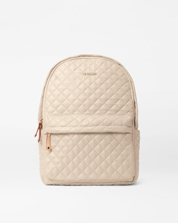 MZ Wallace Small Beige Backpack
