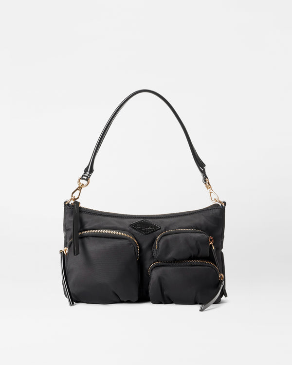 MZ Wallace Small Black Shoulder Bag