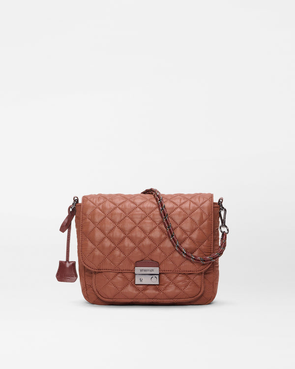 MZ Wallace | Terracotta Medium Crosby Lock Crossbody
