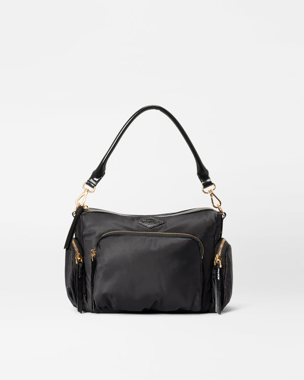 MZ Wallace Black Nylon Crossbody