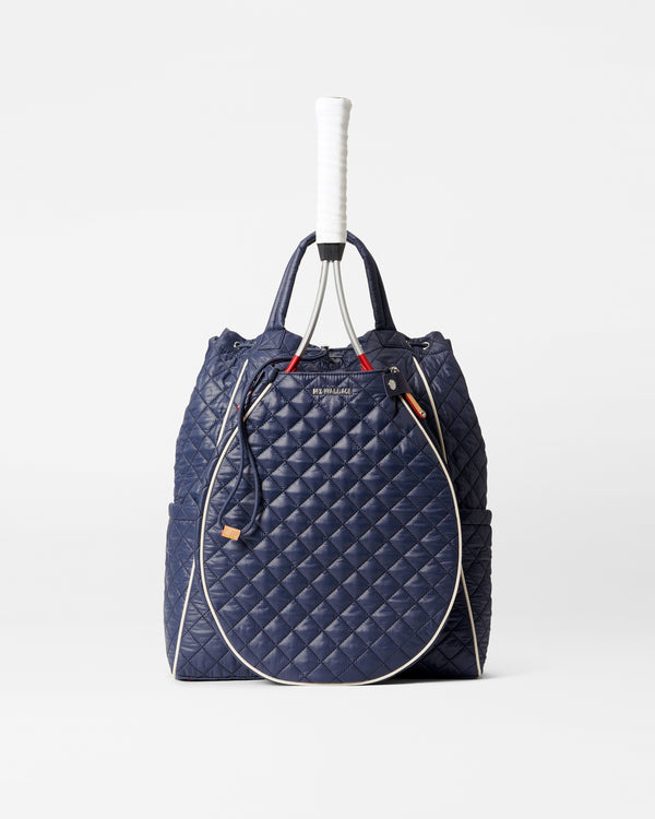 MZ Wallace Blue Tennis Bag
