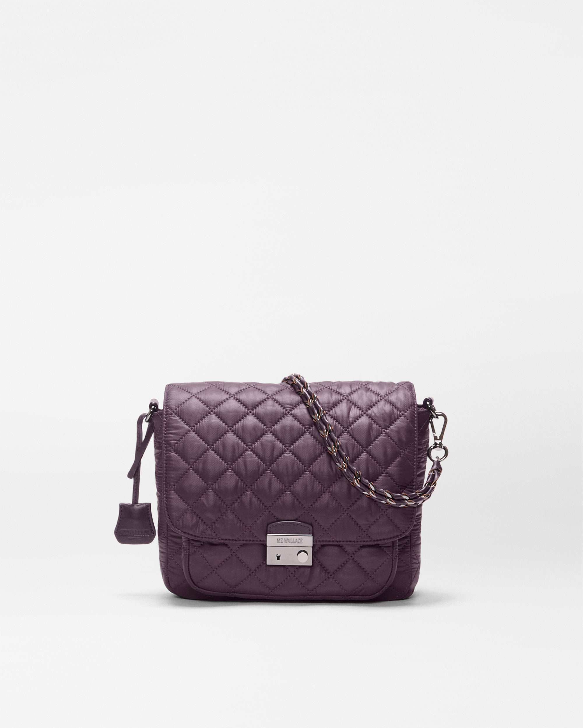 Raisin Medium Crosby Lock Crossbody