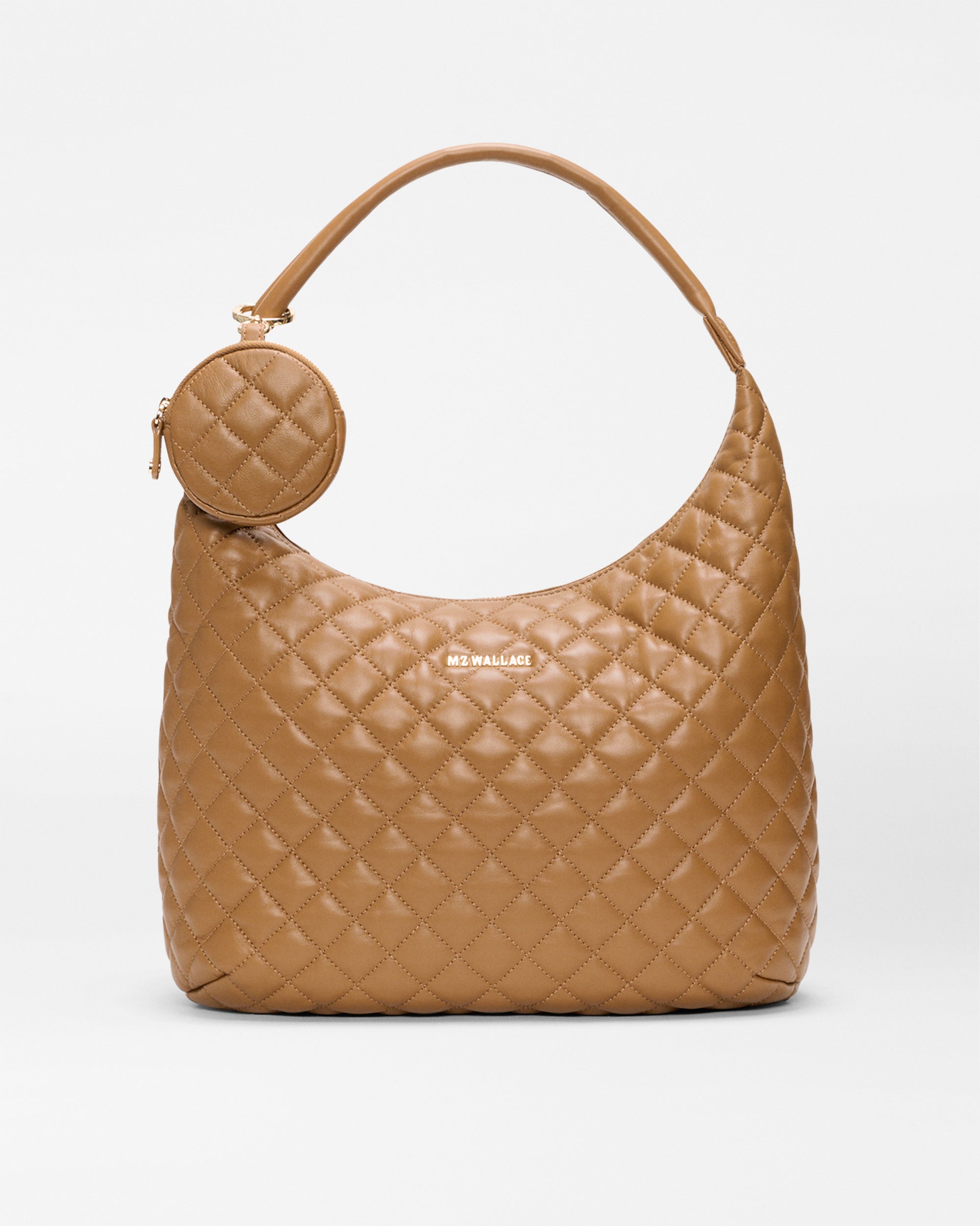 m　0226 Caramel Leather Large Metro Shoulder