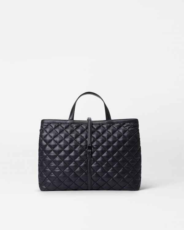 Black Medium Astor Top Handle