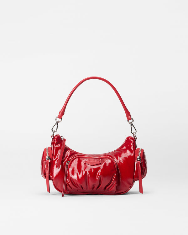 MZ Wallace Small Red Shoulder Bag