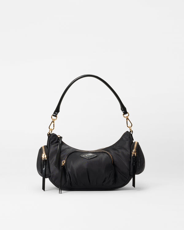 MZ Wallace Small Black Shoulder Bag