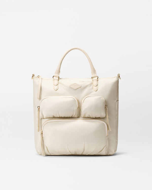 MZ Wallace Ivory Backpack