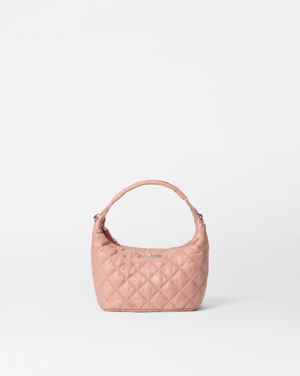 Dusty Rose Mini Metro Hobo