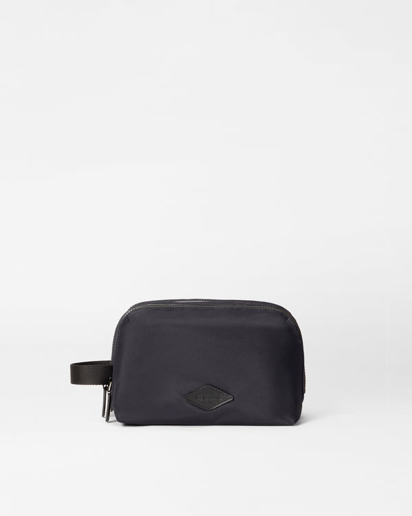Black Triple Compartment Dopp Kit