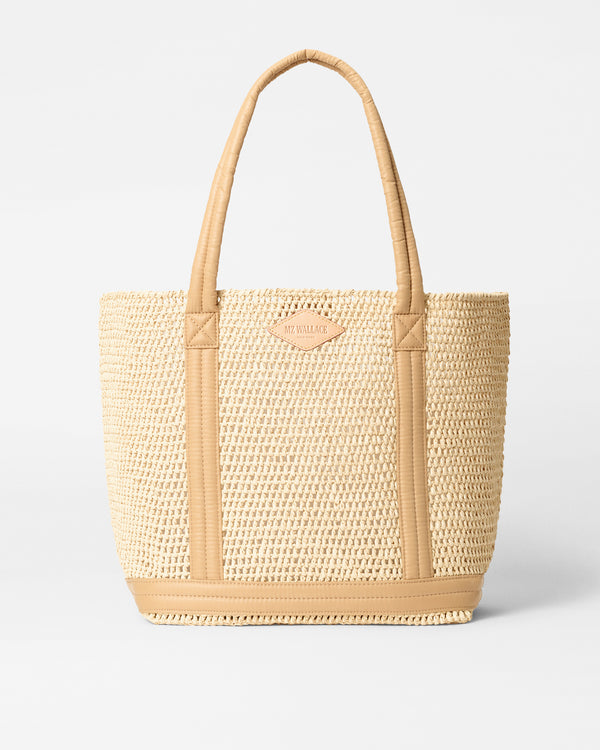 MZ Wallace Crochet Beach Tote