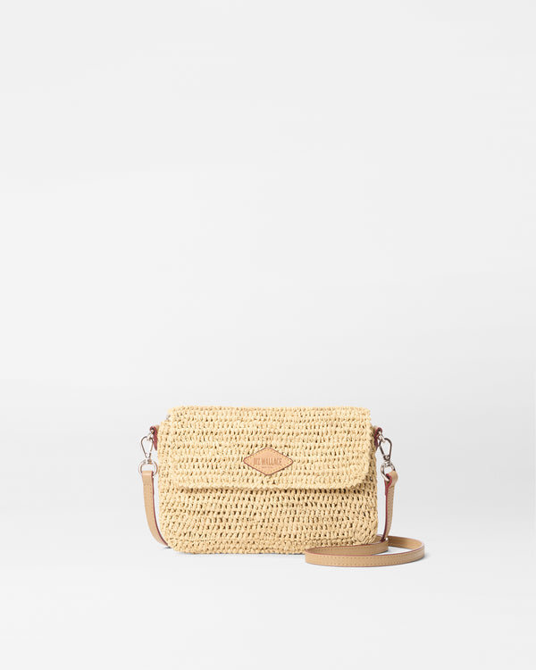 Crochet/Camel Crochet Convertible Crossbody