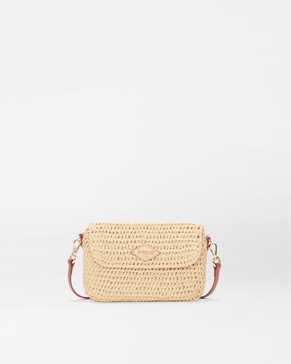Camel Crochet Crochet Convertible Crossbody