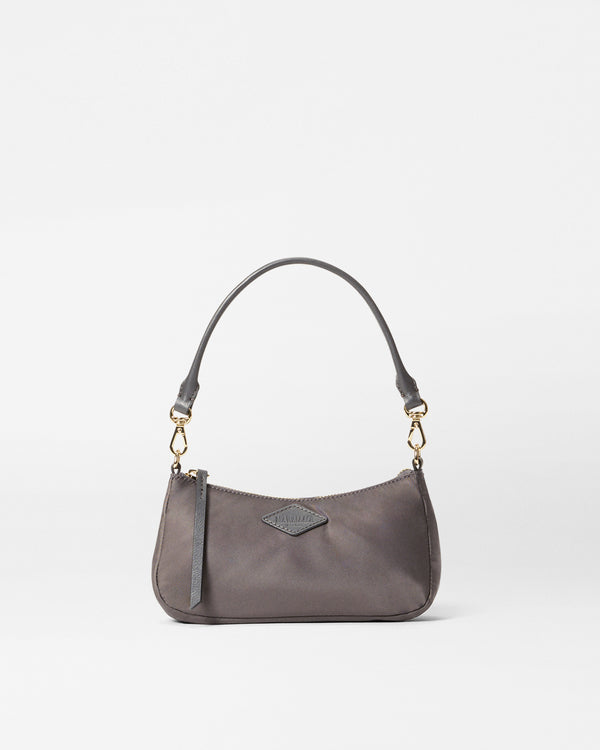 MZ Wallace Grey Mini Purse