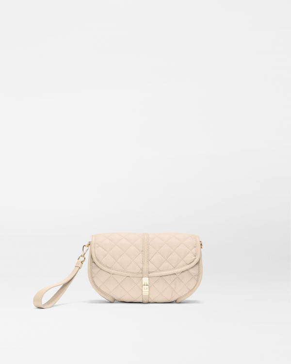 Buff Small Astor Convertible Clutch