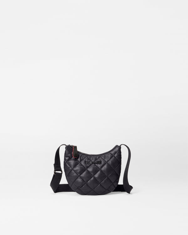Black Micro Metro Crossbody