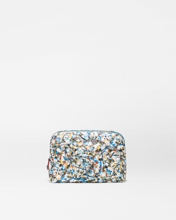 Club Paint Medium Double Zip Cosmetic