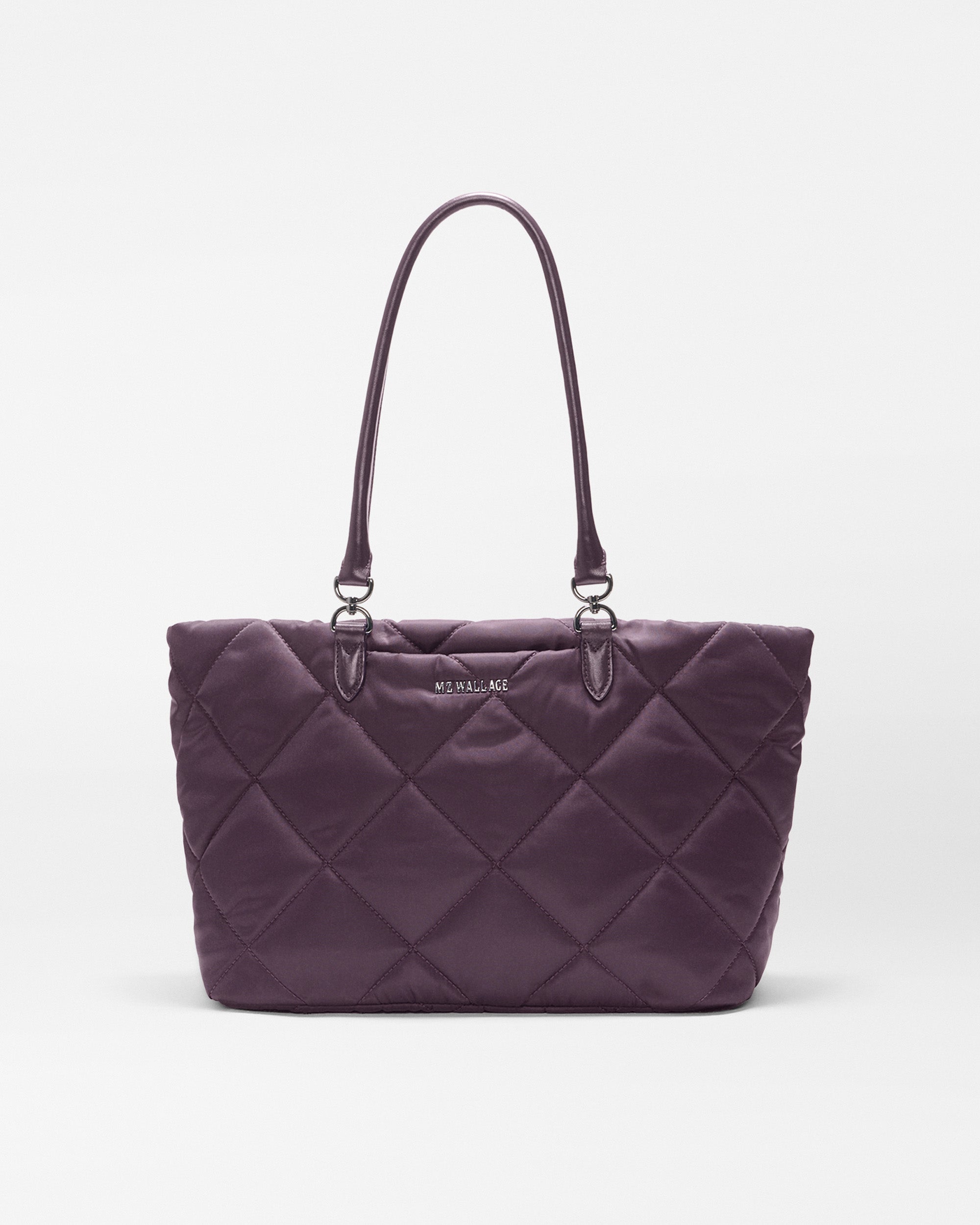 MZ Wallace Raisin Medium Madison E/W Tote – Tote | MZ Wallace