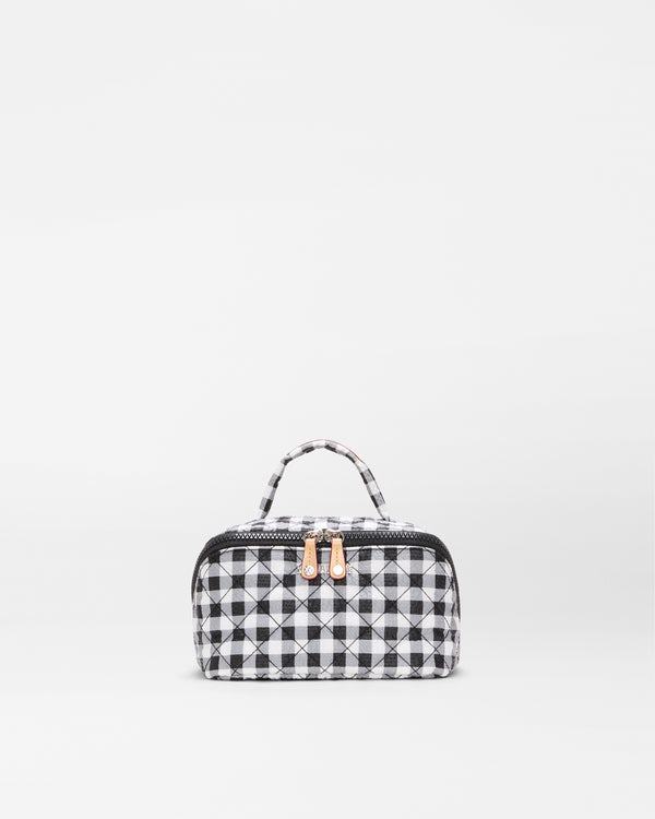 Black/White Gingham Metro Accordion Organizer