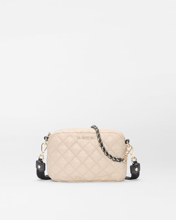 MZ Wallace | Buff Black Mini Crosby