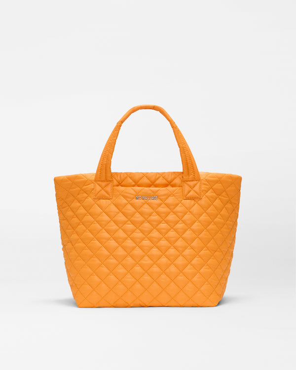 Sunset Orange Small Metro Tote Deluxe