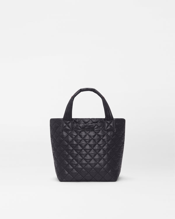 Black Mini Metro Tote Deluxe