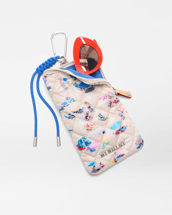 Dede Beach Print Sunnies Case