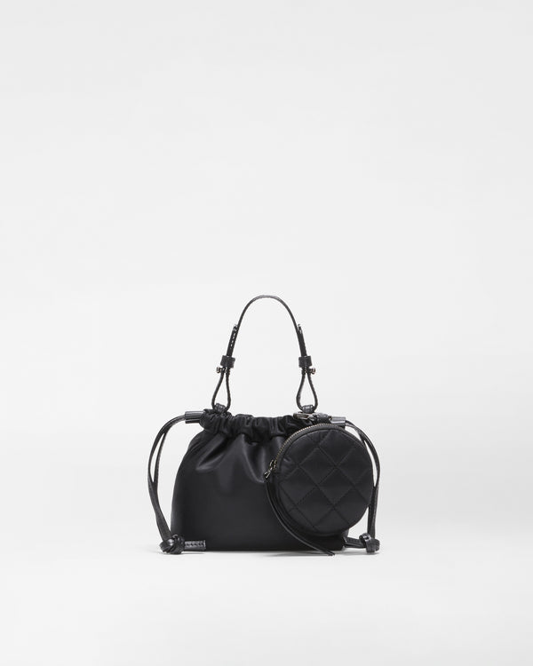 Black Waverly Bebe Tote