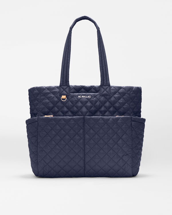 Navy Metro Diaper Tote