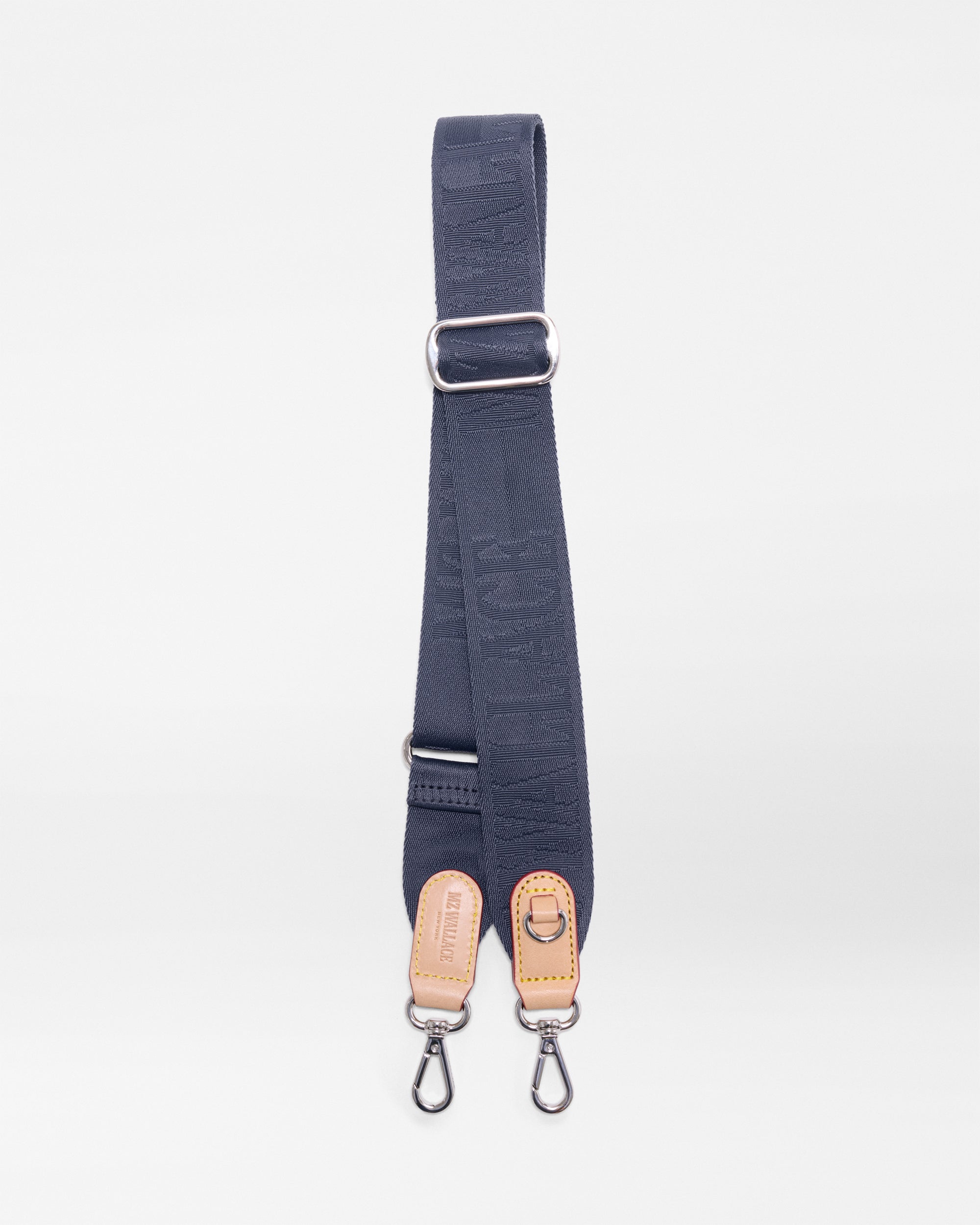 18.しめ縄 MZ Wallace Navy Logo Webbing Strap – Accessories | MZ Wallace