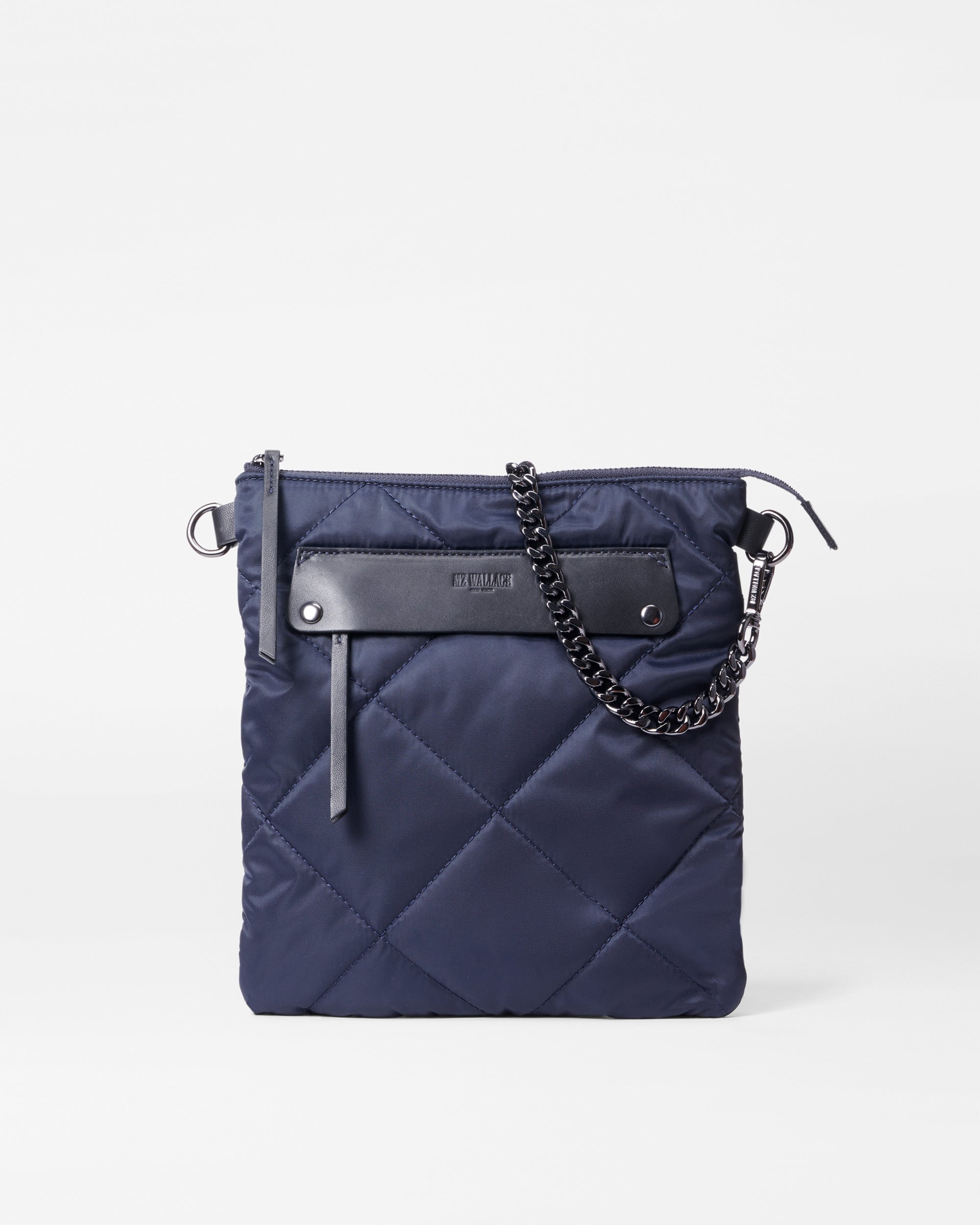 Blue Madison Crossbody Bag
