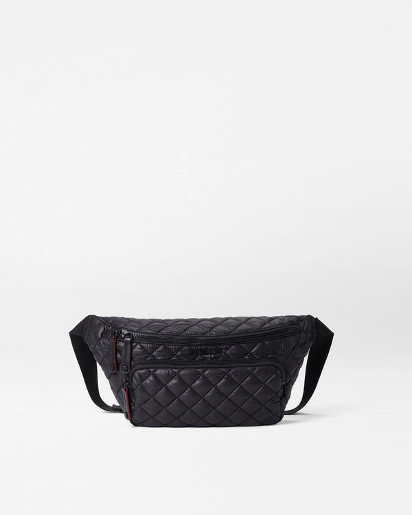 Black Metro Sling - Black Crossbody Sling Bag