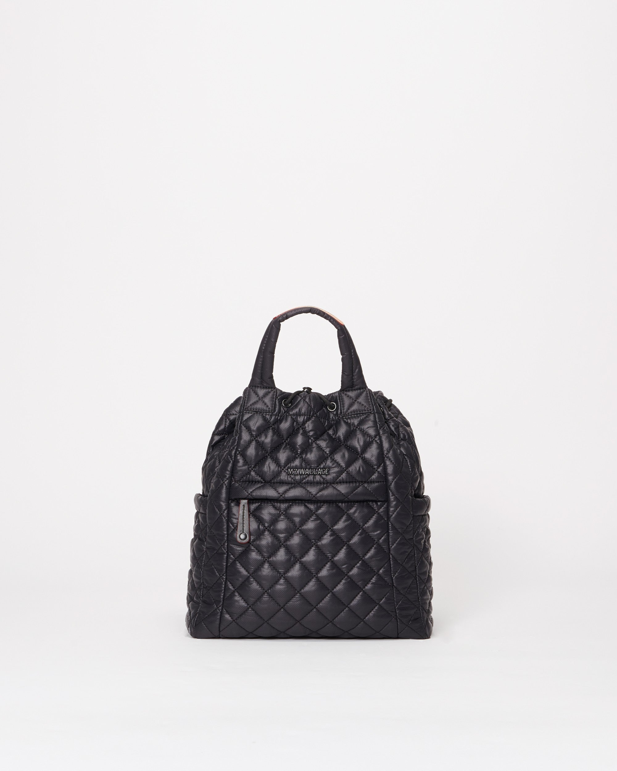 Louis Vuitton Zipped Tote Backpack Rucksack Tote Bag(Black)
