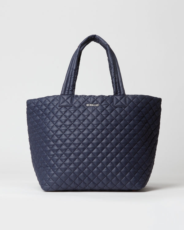 MZ Wallace Large Dark Blue Tote Bag