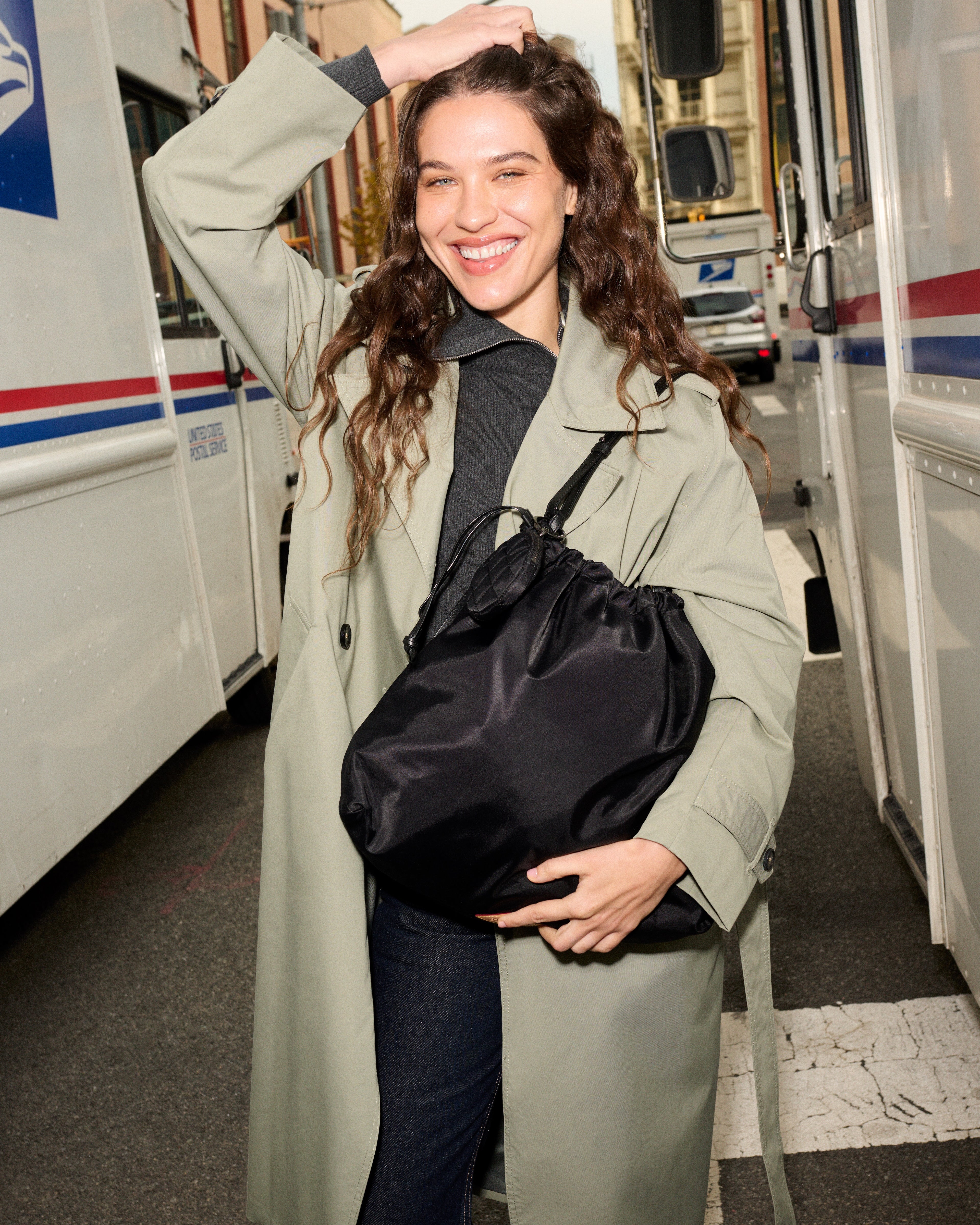 MZ Wallace | Black Waverly Shoulder