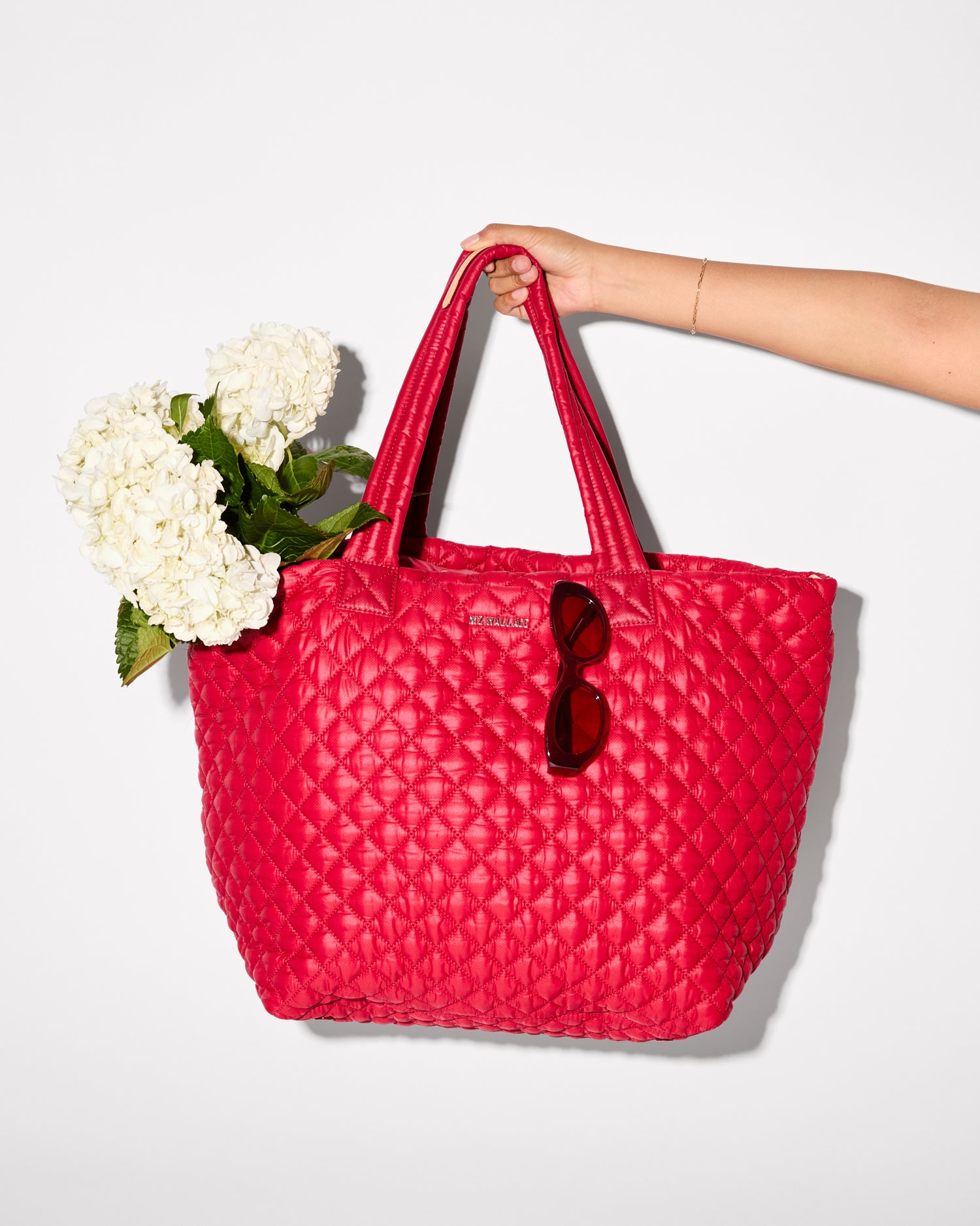MZ Wallace | Red Apple Medium Metro Tote