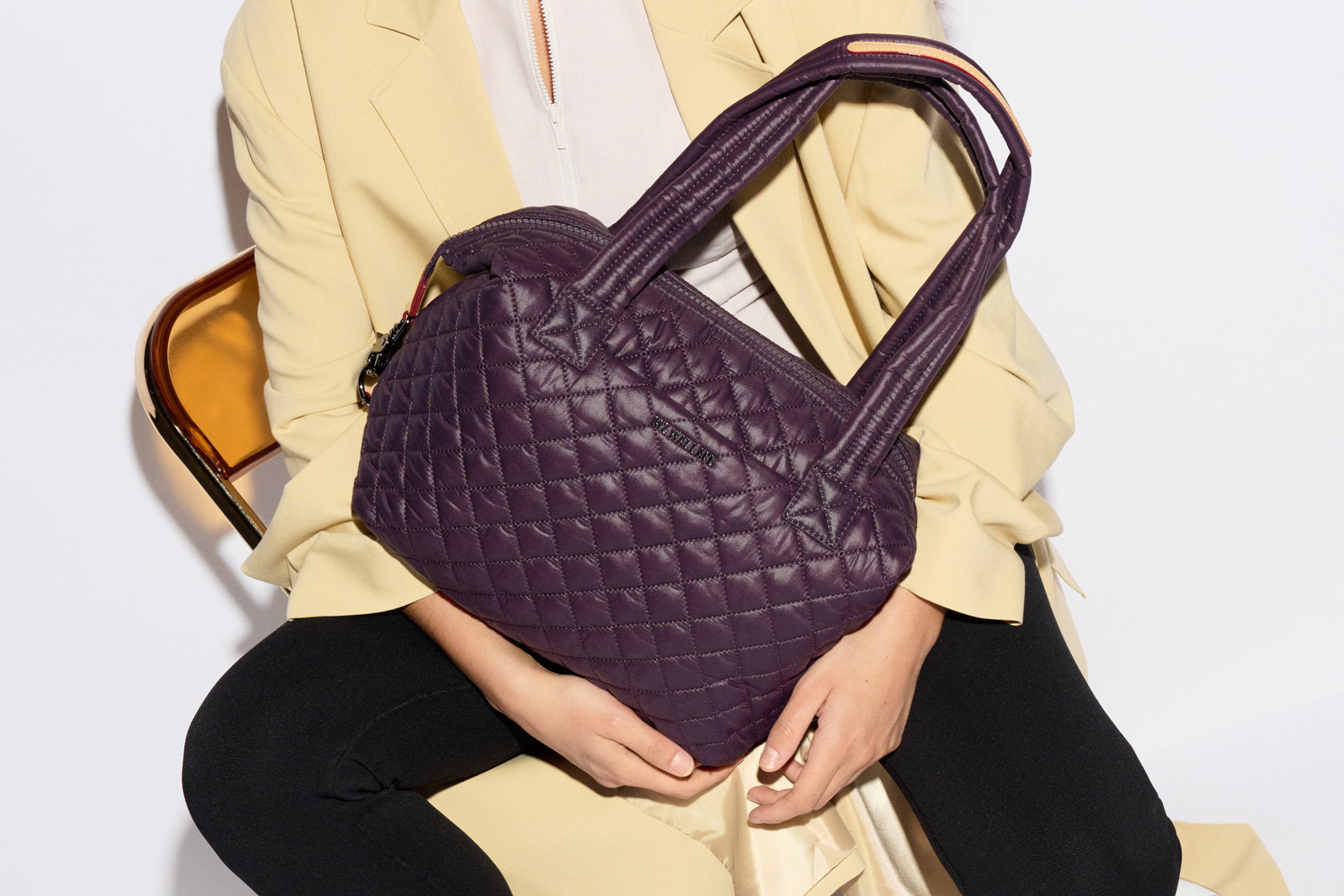 MZ Wallace | Raisin Medium Sutton Deluxe