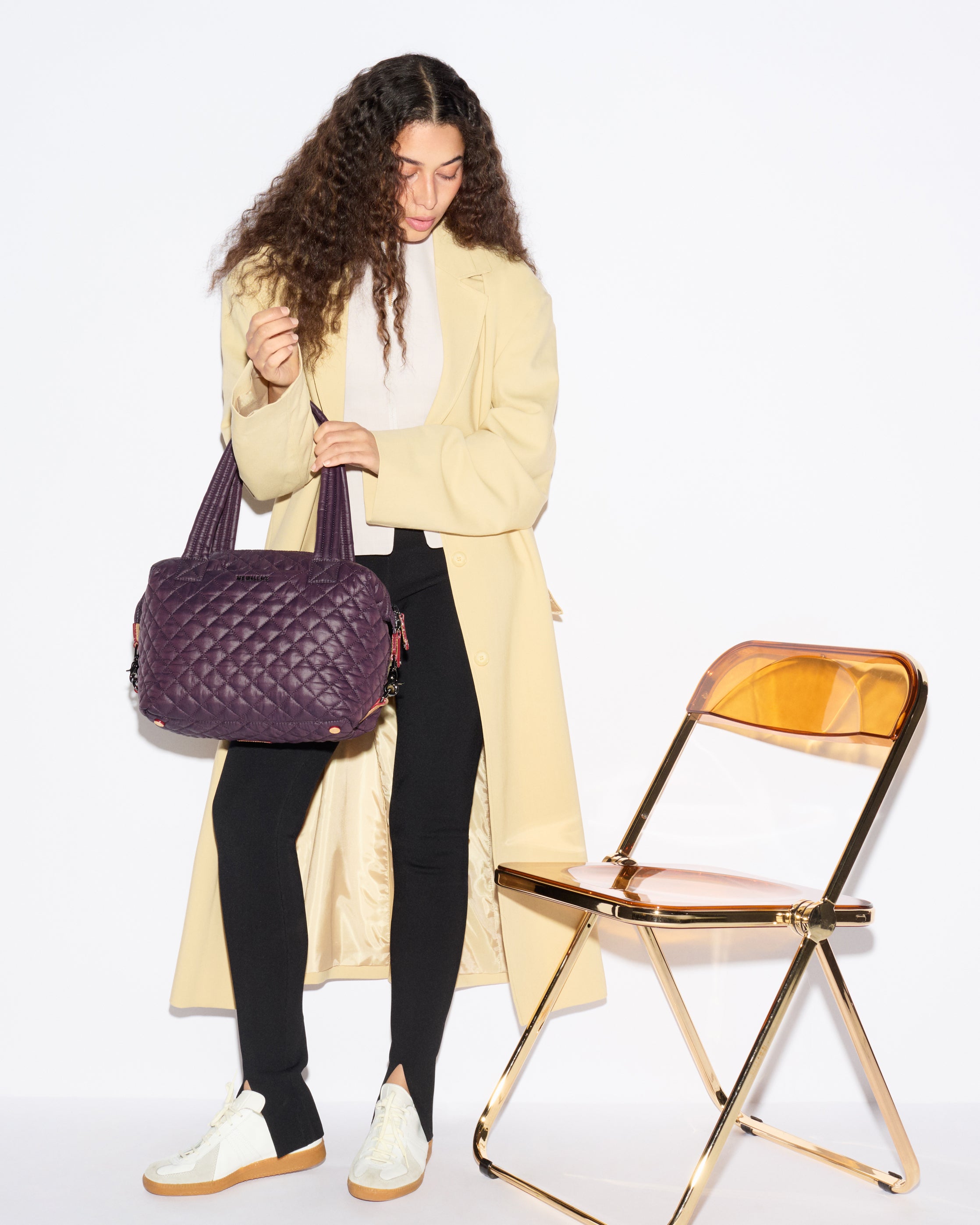 MZ Wallace | Raisin Medium Sutton Deluxe