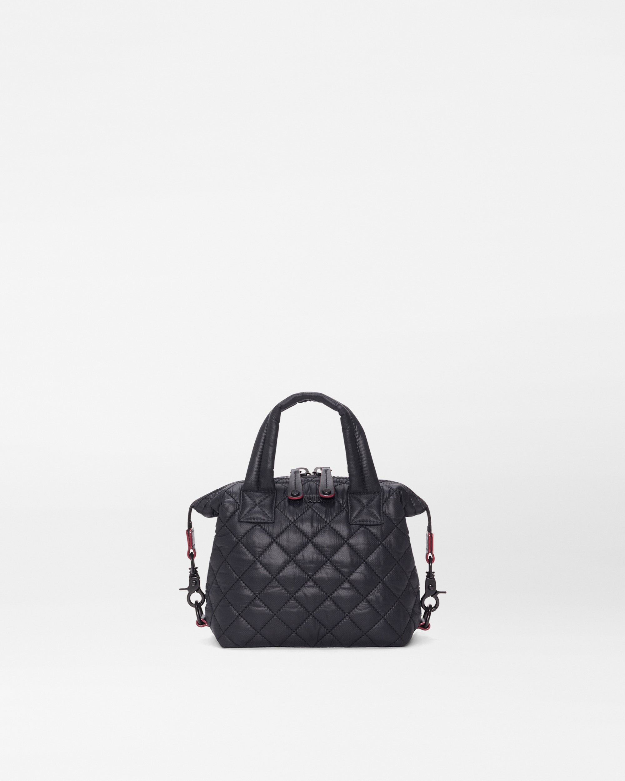 MZ Wallace Black Sutton Micro Crossbody Handbag