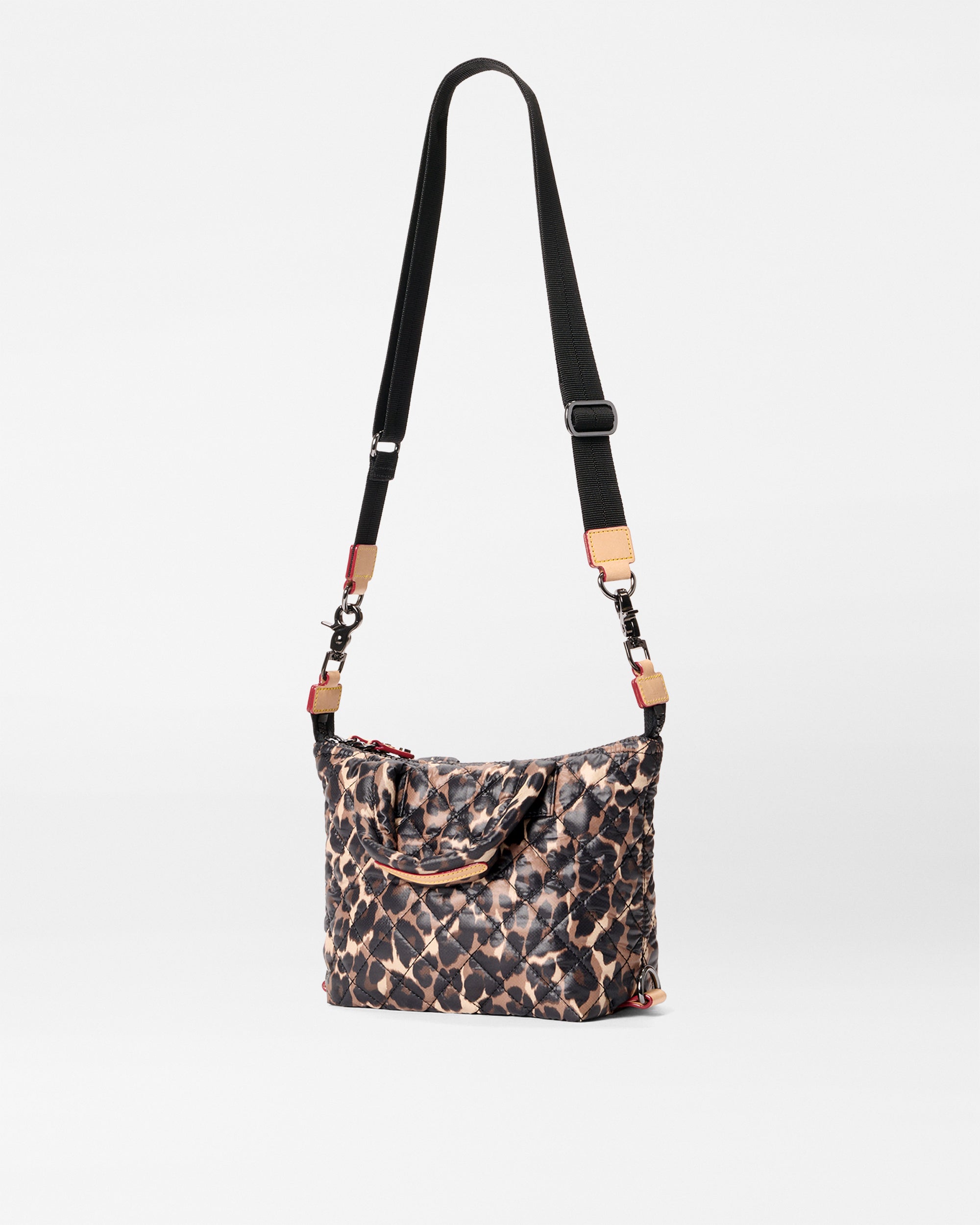 ミサ Small Leopard Print Bag | MZ Wallace