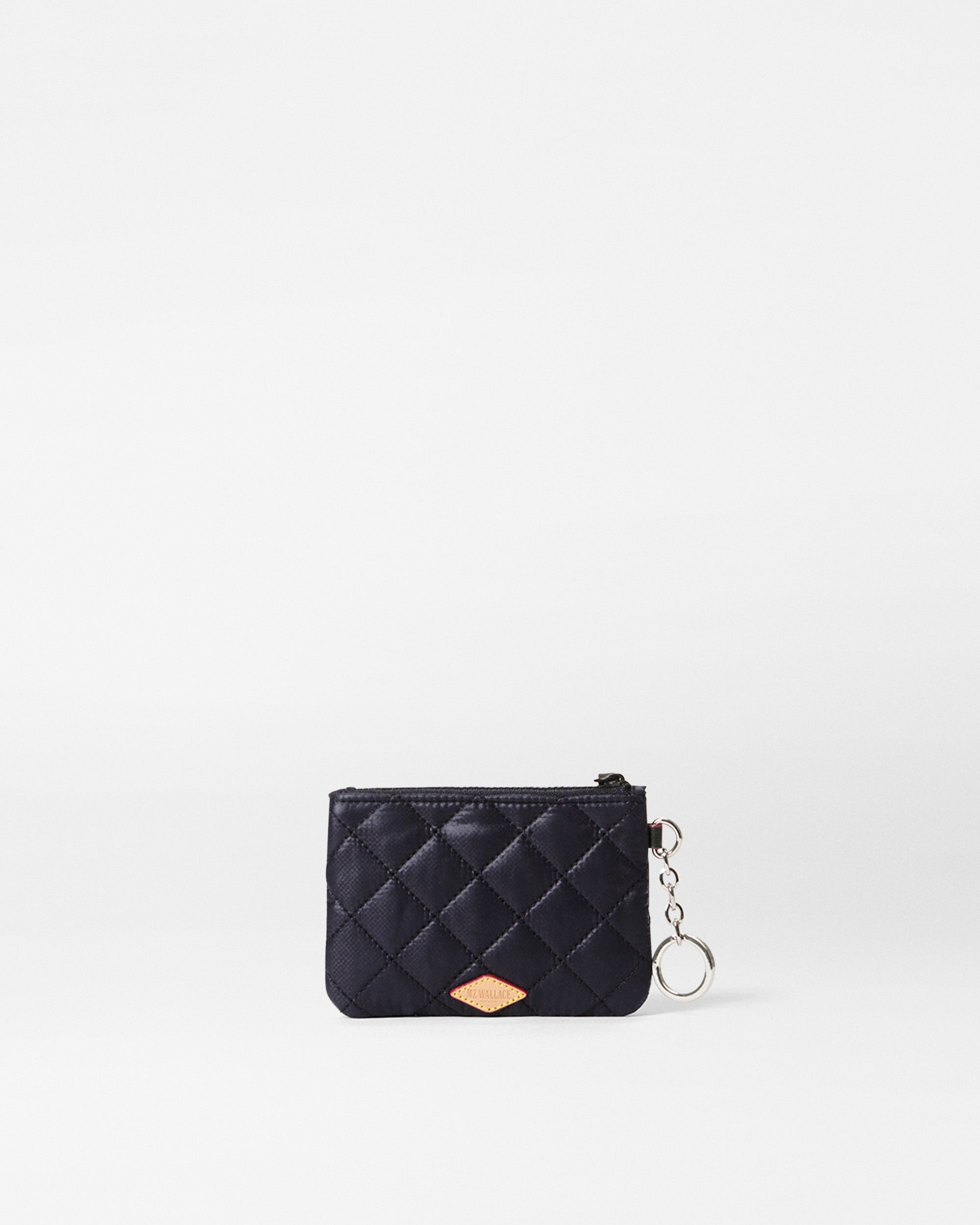 Black Flat Metro Key Pouch