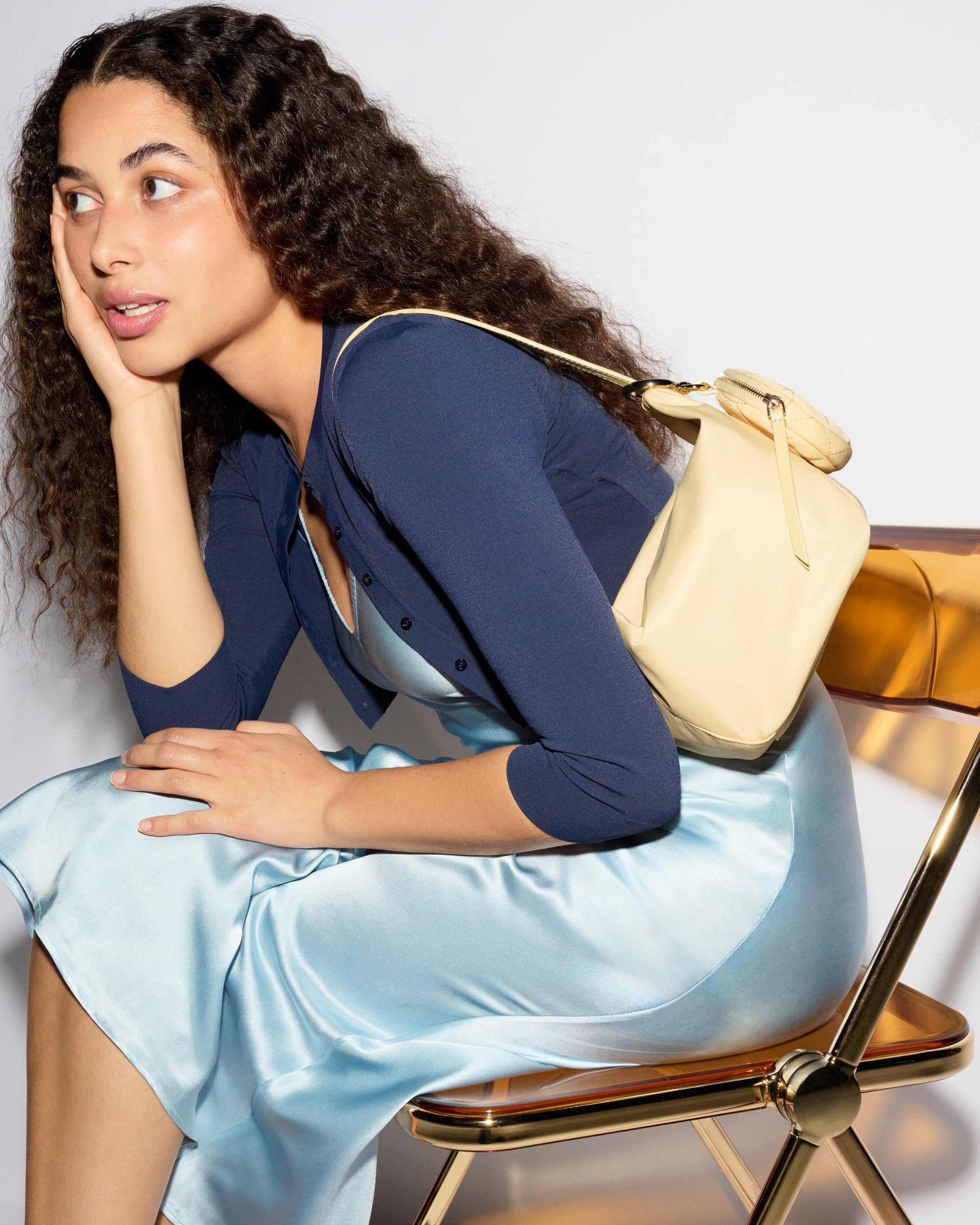 MZ Wallace | Chamomile Small Waverly Hobo