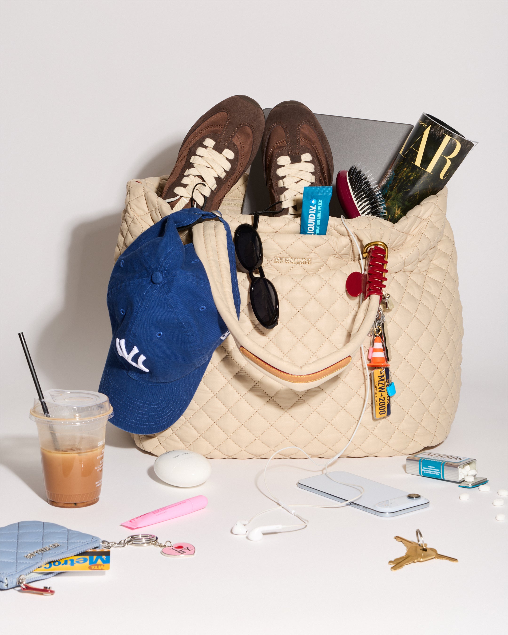 MZ Wallace | The Buff Large Metro Tote Deluxe
