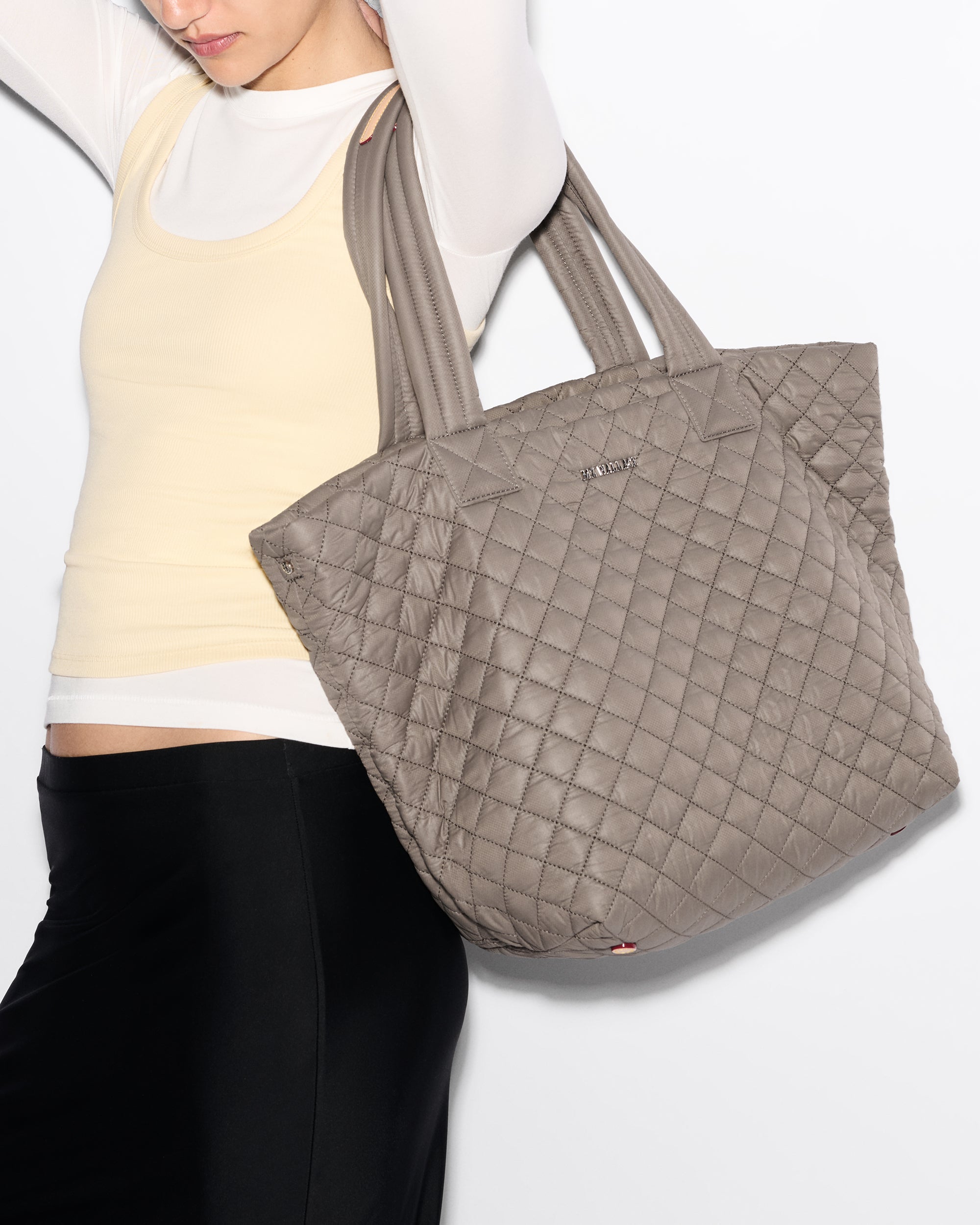 Morning Dove Medium Metro Tote Deluxe