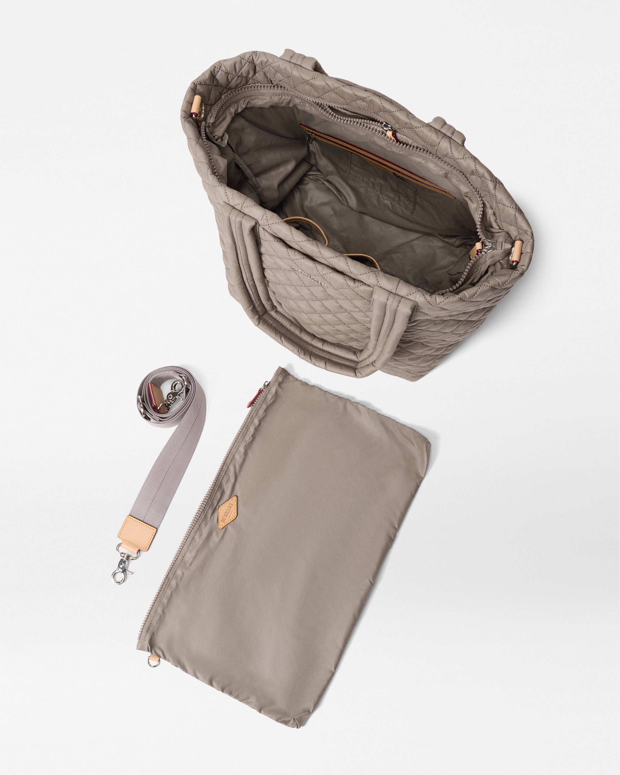 Morning Dove Medium Metro Tote Deluxe