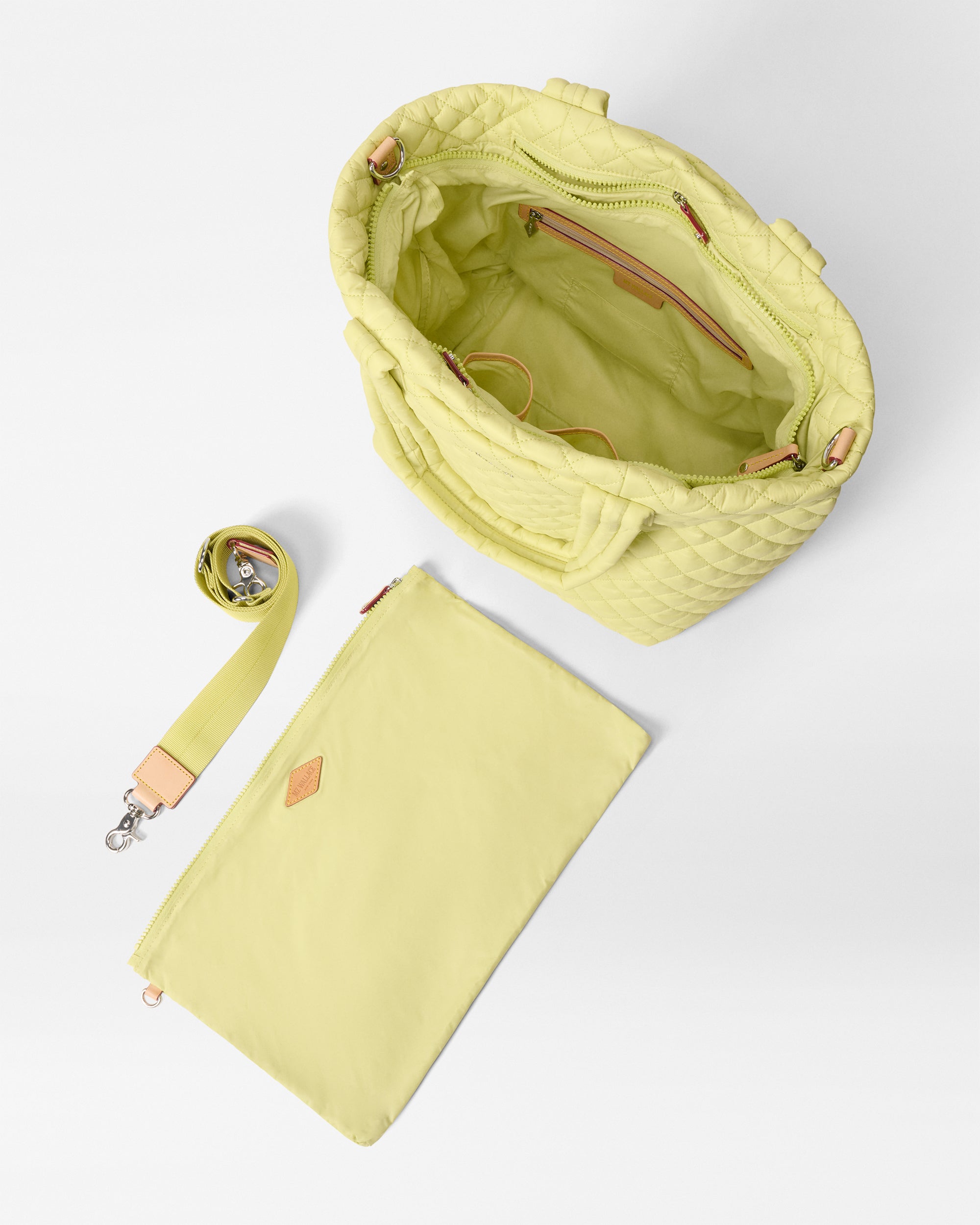 Celery Medium Metro Tote Deluxe