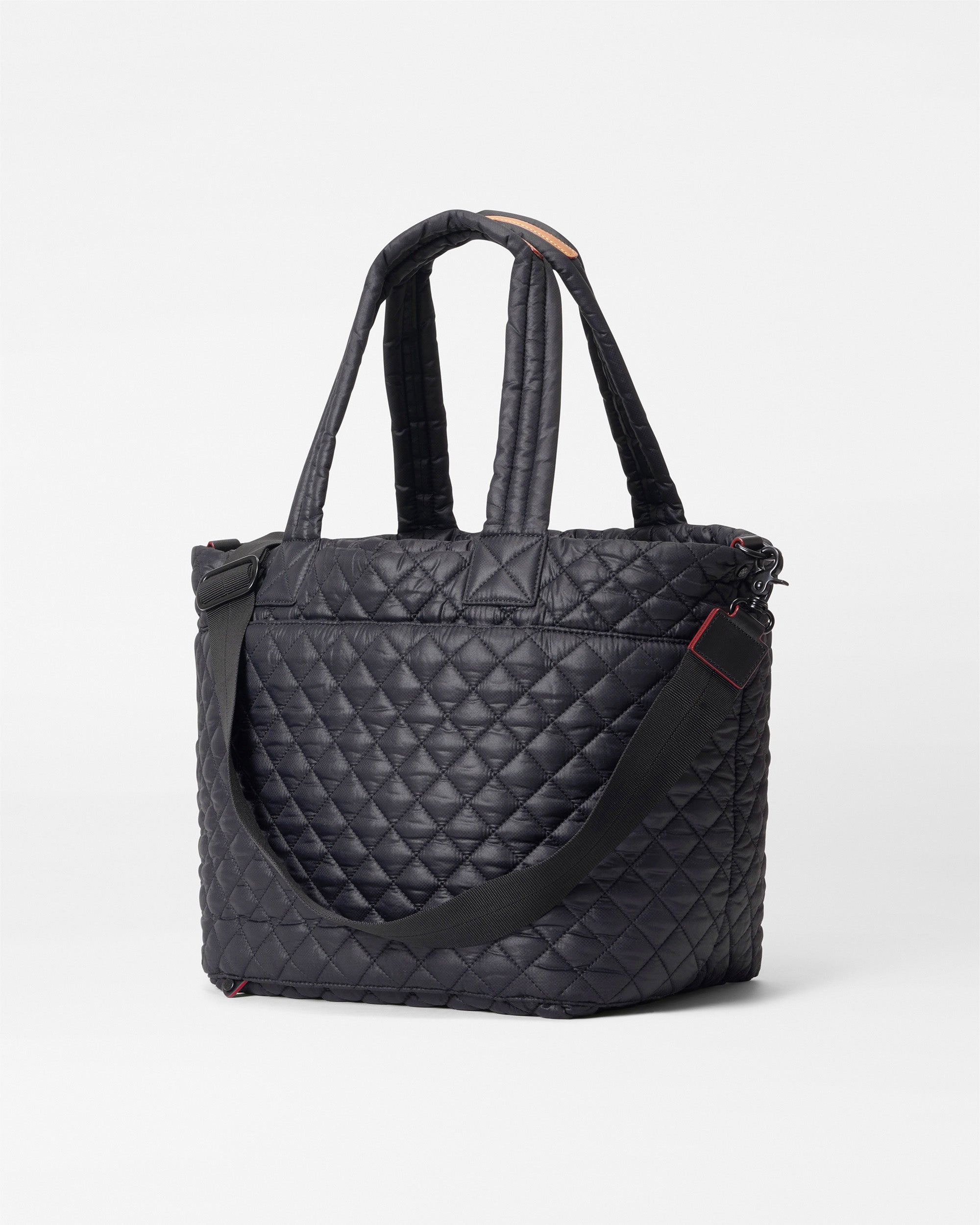 Black Medium Metro Tote Deluxe