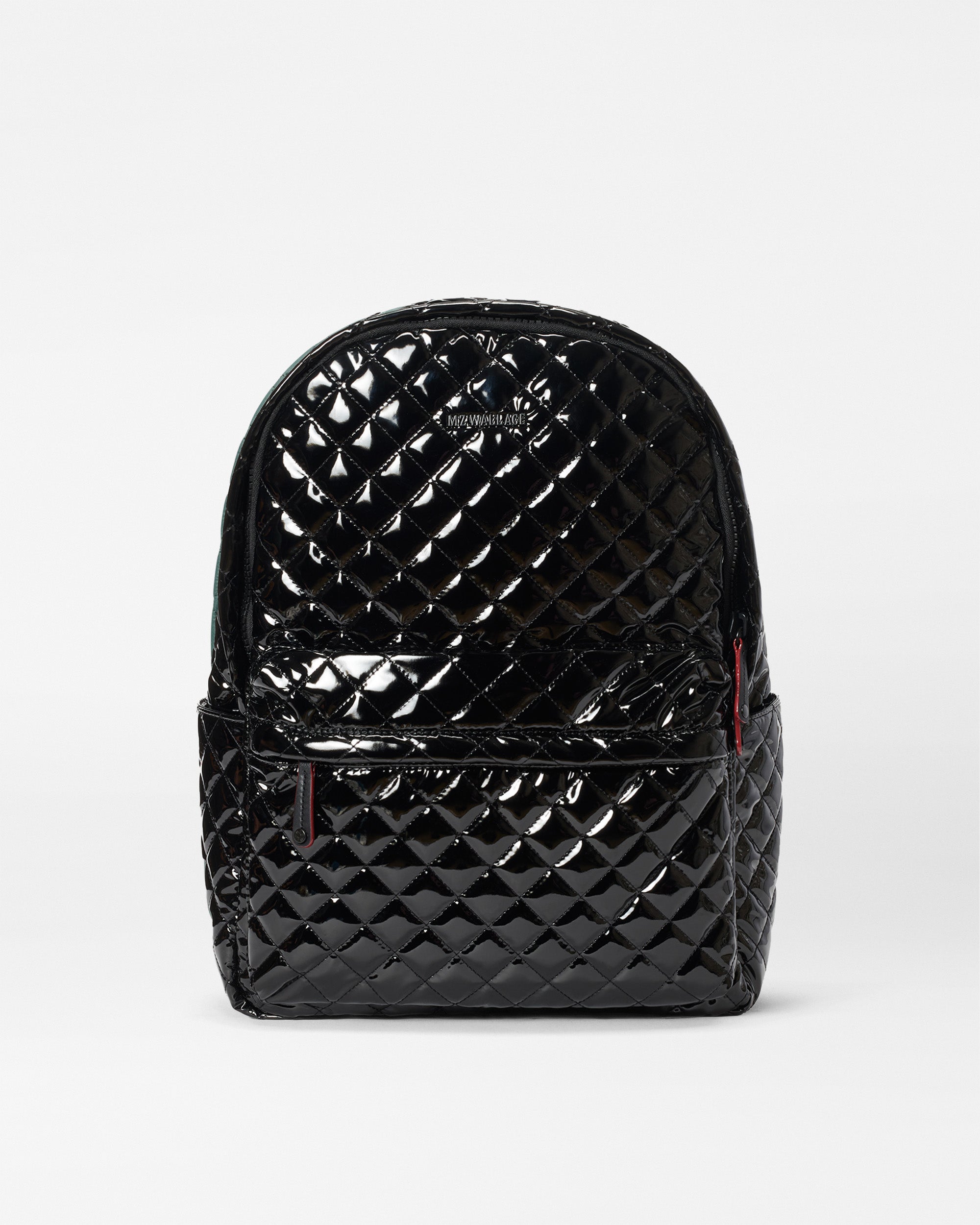 MZ Wallace Black Shiny Backpack