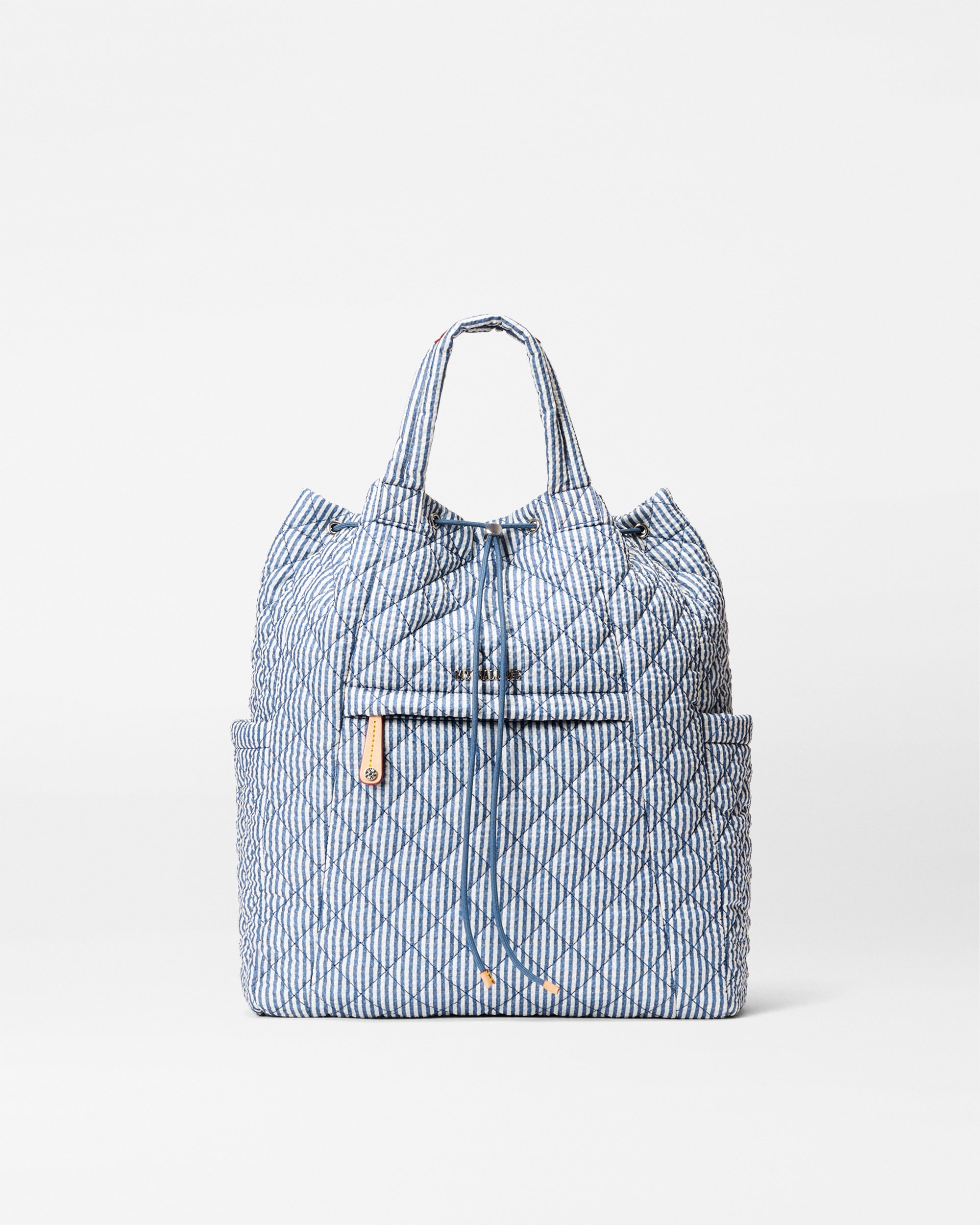 Seersucker Metro Convertible Backpack